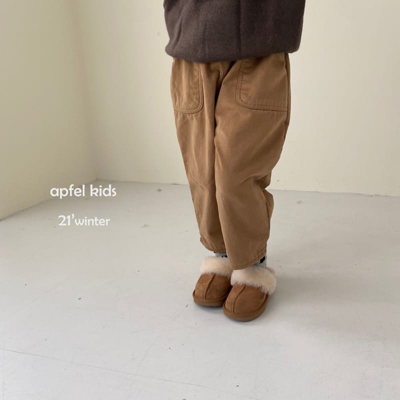 APFEL - Korean Children Fashion - #Kfashion4kids - Cotton Wide Pants - 4