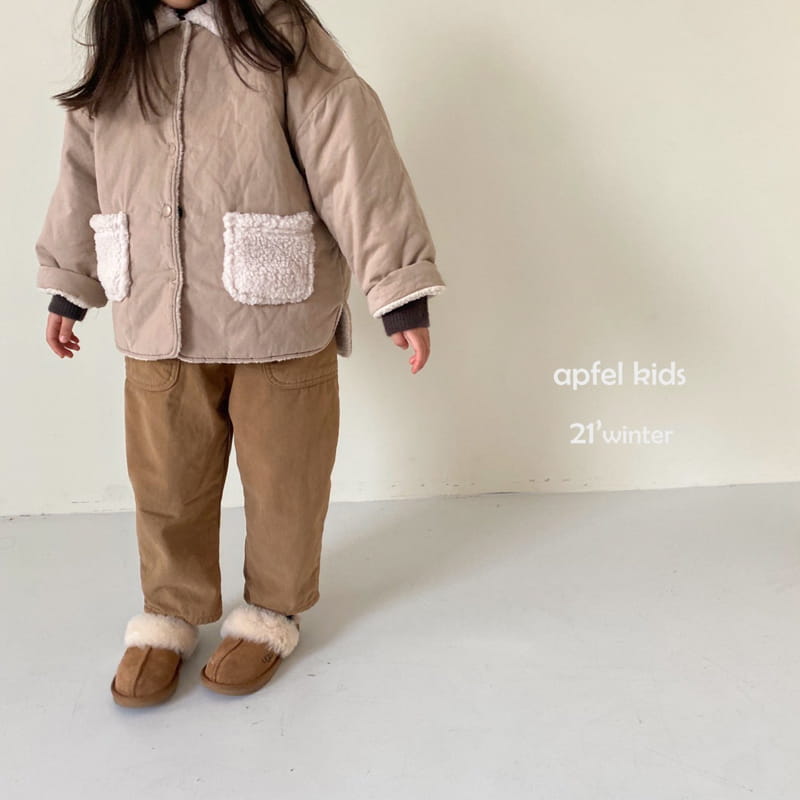 APFEL - Korean Children Fashion - #Kfashion4kids - Cotton Wide Pants - 6