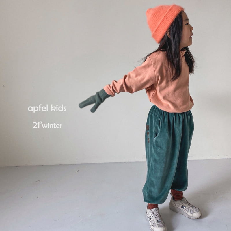 APFEL - Korean Children Fashion - #Kfashion4kids - Winter Velvet Jogger Pants - 12