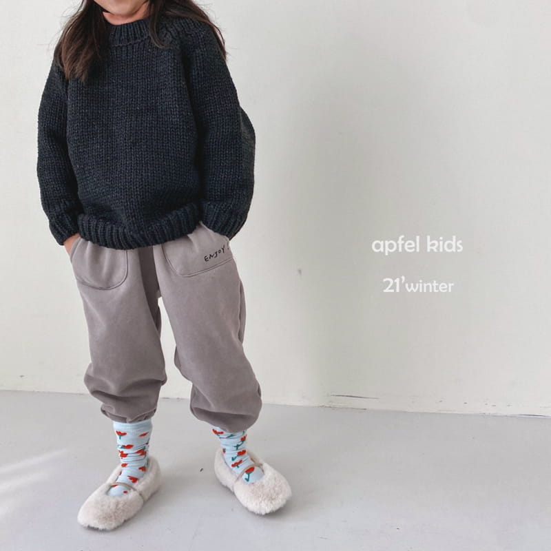 APFEL - Korean Children Fashion - #Kfashion4kids - Enjoy Jogger Pants - 5