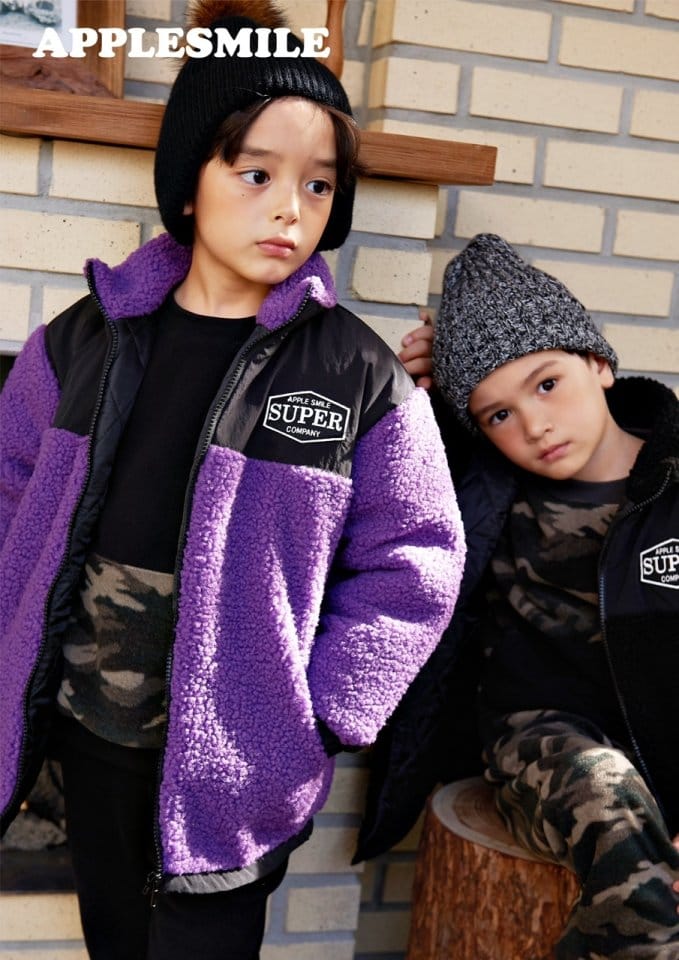 APPLESMILE - Korean Children Fashion - #Kfashion4kids - Dumble Jacket - 10
