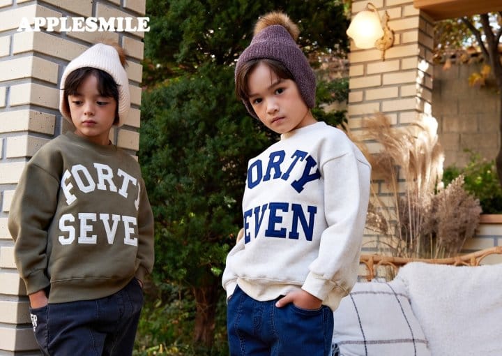 APPLESMILE - Korean Children Fashion - #Kfashion4kids - 47 Sweatshirt - 2
