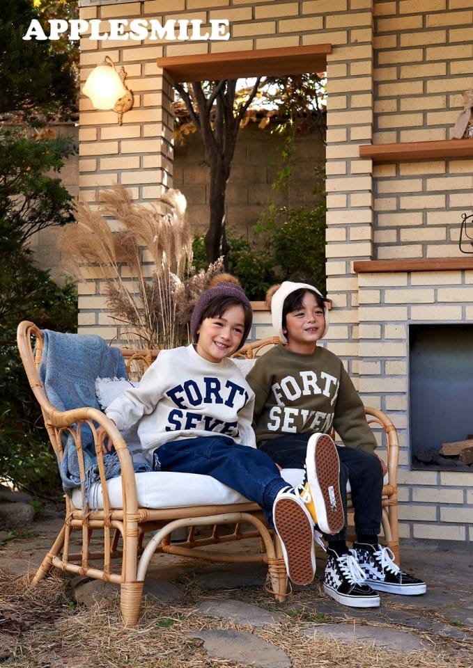 APPLESMILE - Korean Children Fashion - #Kfashion4kids - 47 Sweatshirt - 4