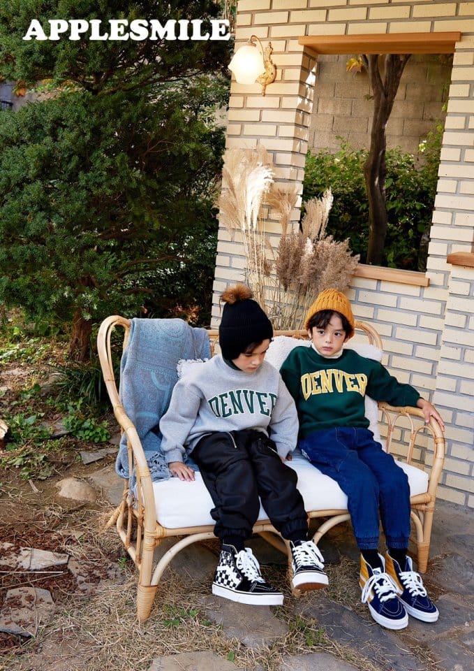 APPLESMILE - Korean Children Fashion - #Kfashion4kids - Denver Sweatshirt