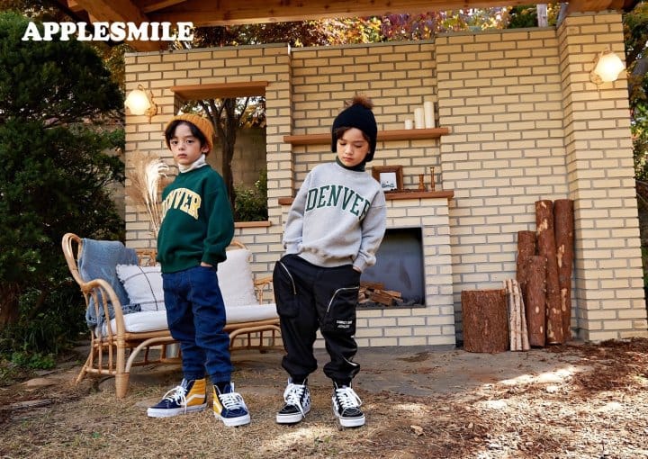 APPLESMILE - Korean Children Fashion - #Kfashion4kids - Denver Sweatshirt - 4