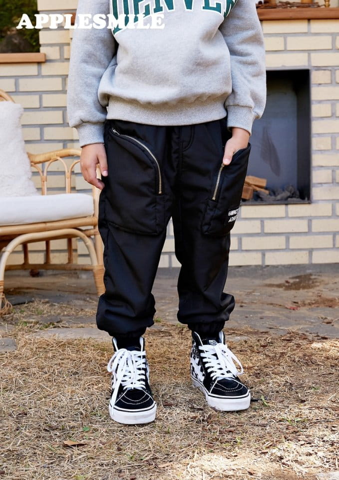 APPLESMILE - Korean Children Fashion - #Kfashion4kids - Pocket Pants - 2
