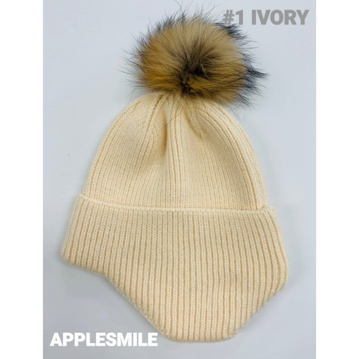 APPLESMILE - Korean Children Fashion - #Kfashion4kids - Racoon Beanie