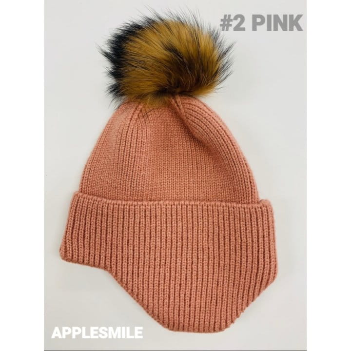 APPLESMILE - Korean Children Fashion - #Kfashion4kids - Racoon Beanie - 2