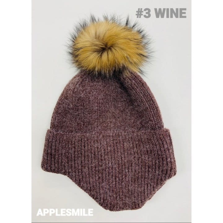 APPLESMILE - Korean Children Fashion - #Kfashion4kids - Racoon Beanie - 3