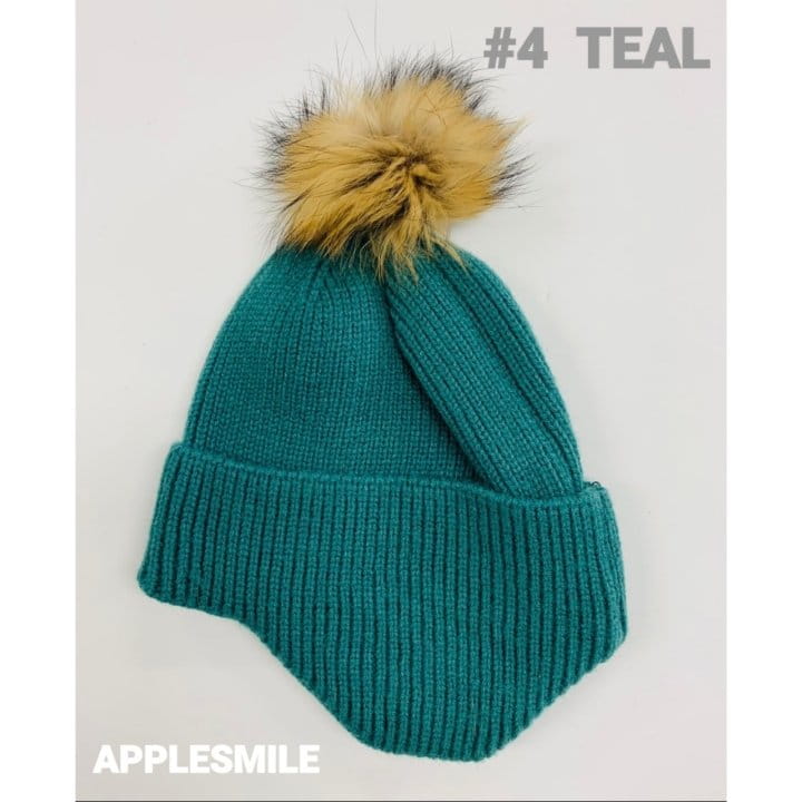 APPLESMILE - Korean Children Fashion - #Kfashion4kids - Racoon Beanie - 4