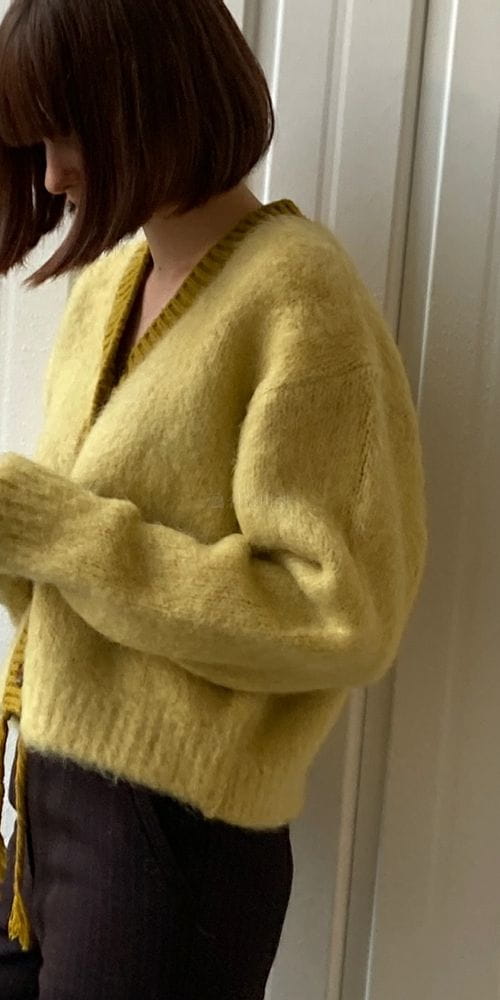 ARE YOU - Korean Children Fashion - #Kfashion4kids - Nuts Brush Cardigan - 5