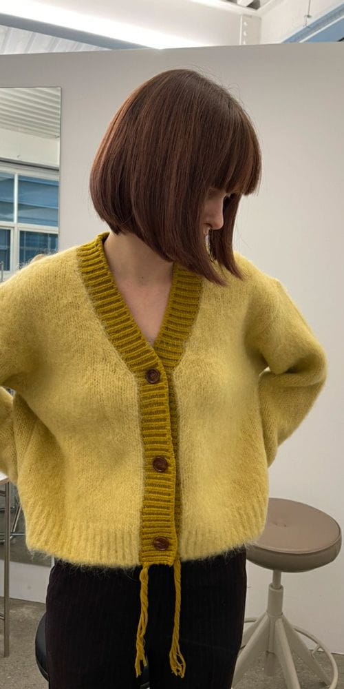ARE YOU - Korean Children Fashion - #Kfashion4kids - Nuts Brush Cardigan - 8
