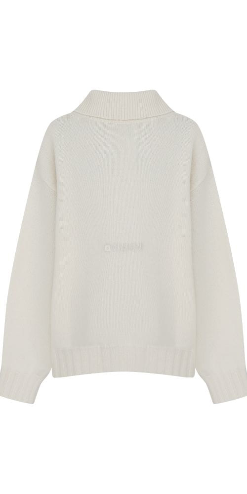 ARE YOU - Korean Children Fashion - #Kfashion4kids - Half Neck Cash Knit