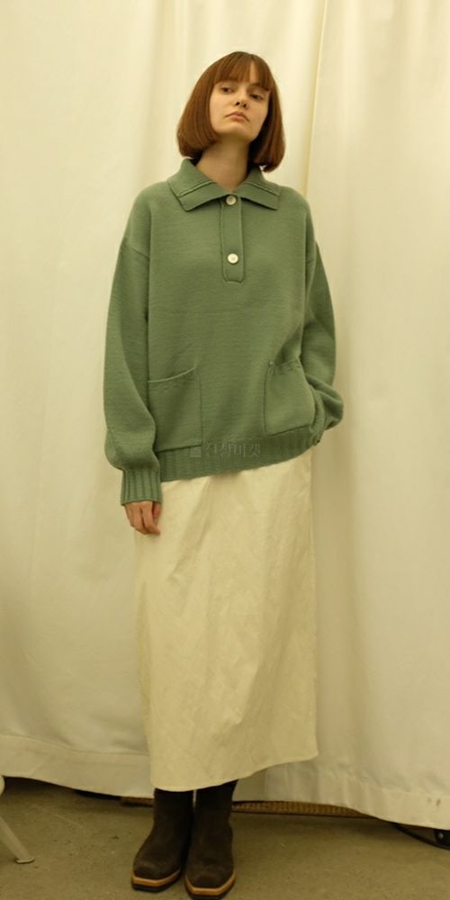 ARE YOU - Korean Children Fashion - #Kfashion4kids - Half Neck Cash Knit - 6