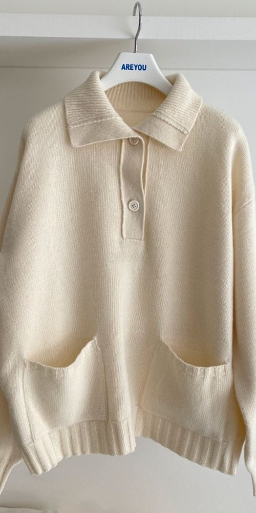 ARE YOU - Korean Children Fashion - #Kfashion4kids - Half Neck Cash Knit - 9