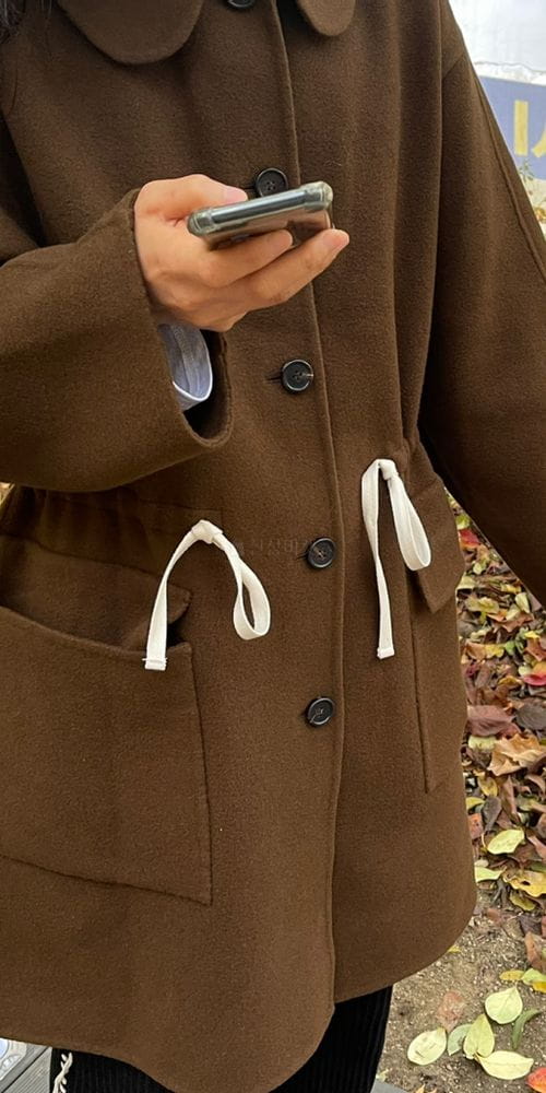 ARE YOU - Korean Children Fashion - #Kfashion4kids - Single Coat - 4