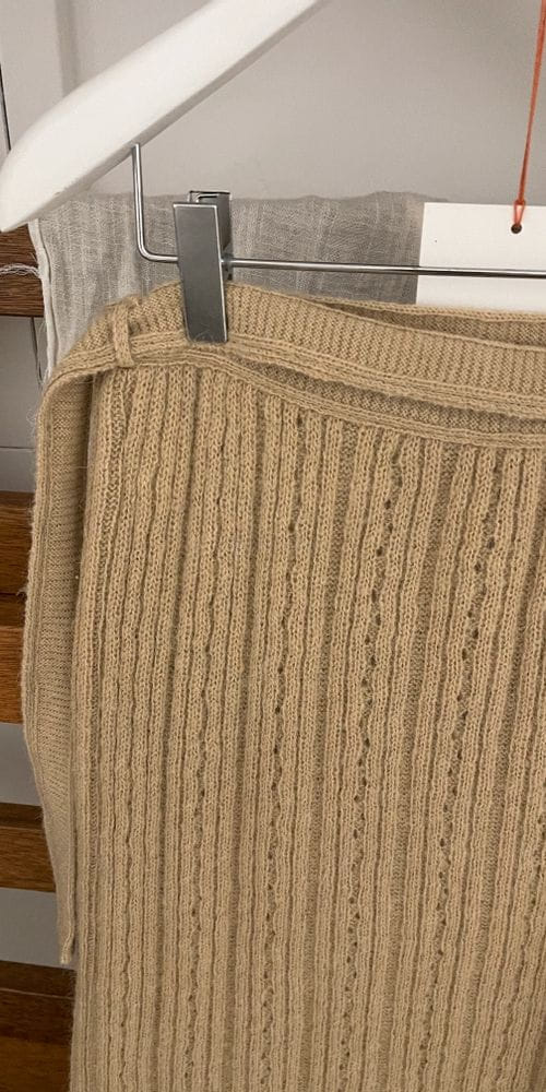 ARE YOU - Korean Children Fashion - #Kfashion4kids - Knit Wrap Skirt - 4