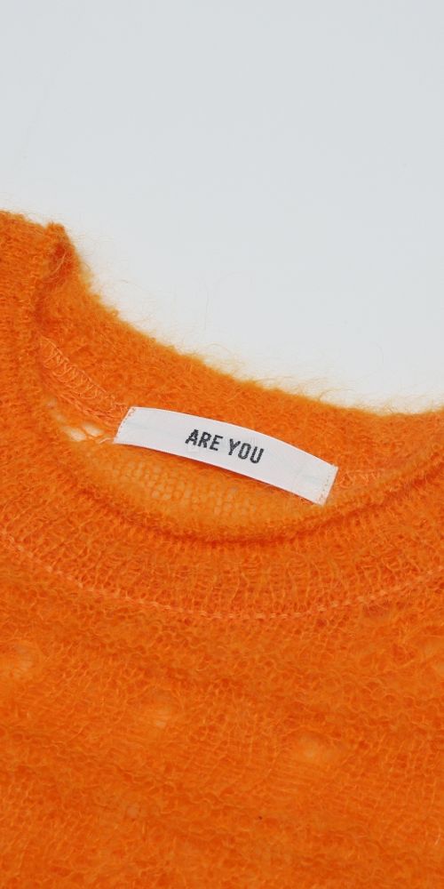 ARE YOU - Korean Children Fashion - #Kfashion4kids - Mo Hair Scsi Knit Tee - 3