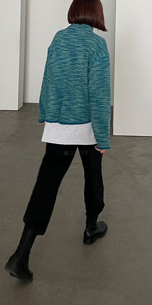 ARE YOU - Korean Children Fashion - #Kfashion4kids - Water Zip-up Jumper