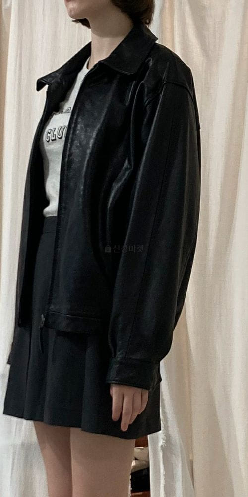 ARE YOU - Korean Children Fashion - #Kfashion4kids - Fleece Leather Zip-up Jacket - 4