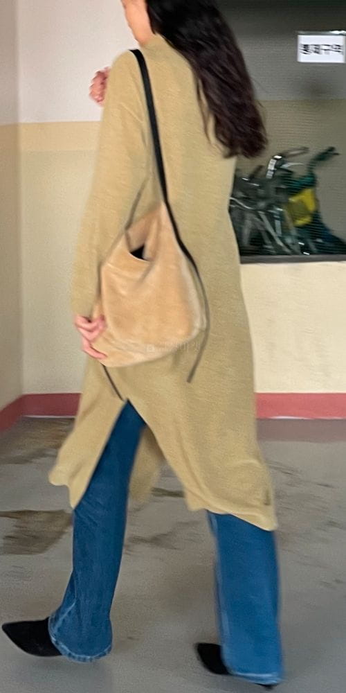 ARE YOU - Korean Children Fashion - #Kfashion4kids - Tery Knit One-piece Khaki - 3