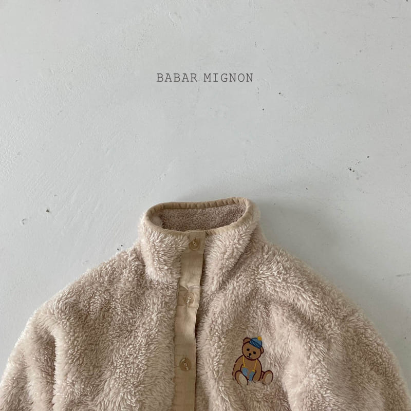 BABAR MIGNON - Korean Children Fashion - #Kfashion4kids - Bear Fleece Jumper - 10
