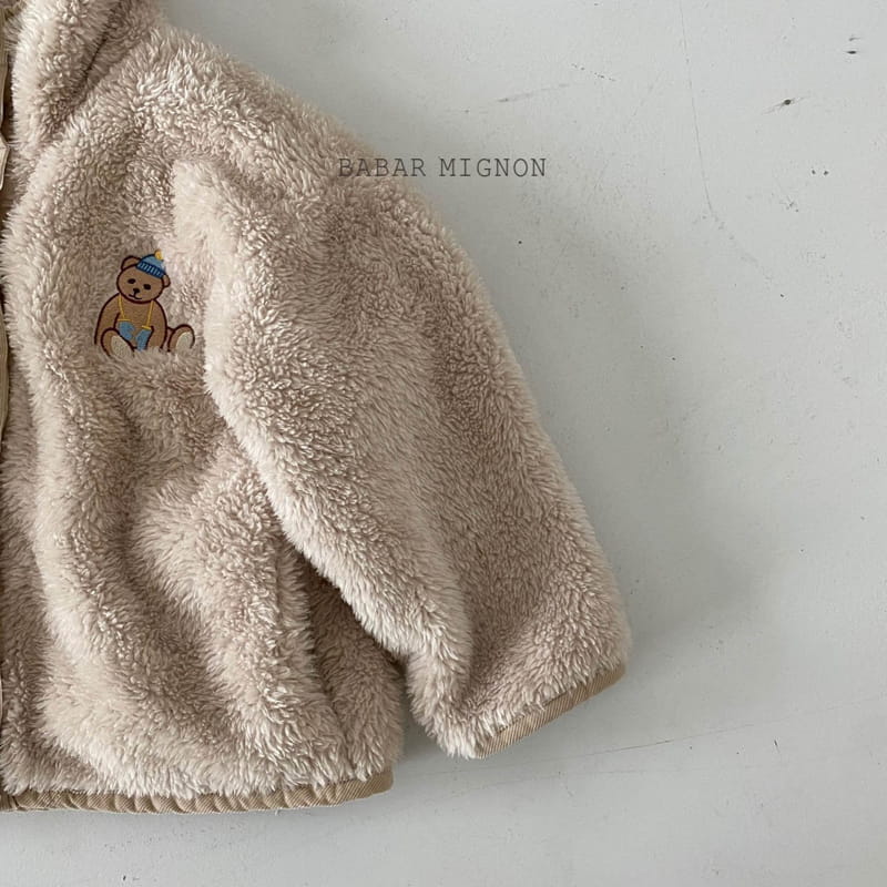 BABAR MIGNON - Korean Children Fashion - #Kfashion4kids - Bear Fleece Jumper - 11