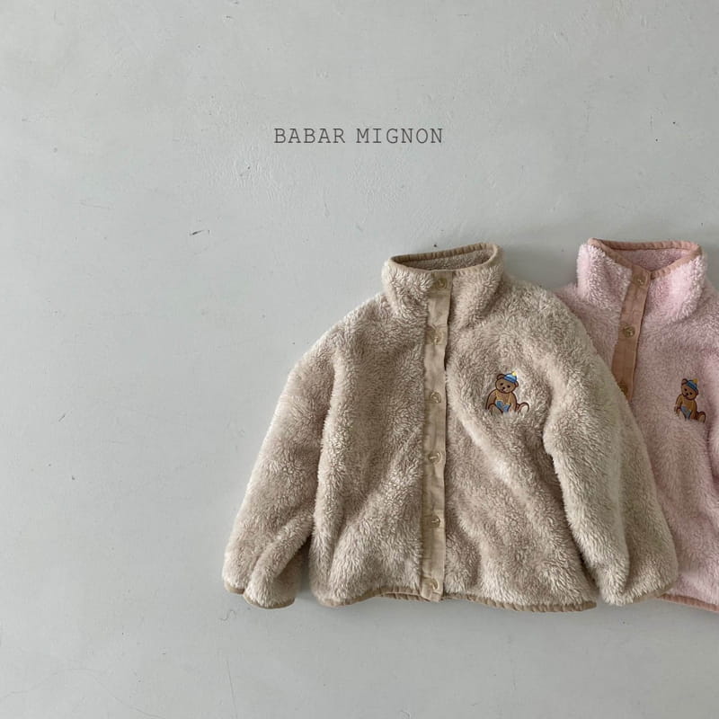 BABAR MIGNON - Korean Children Fashion - #Kfashion4kids - Bear Fleece Jumper - 5