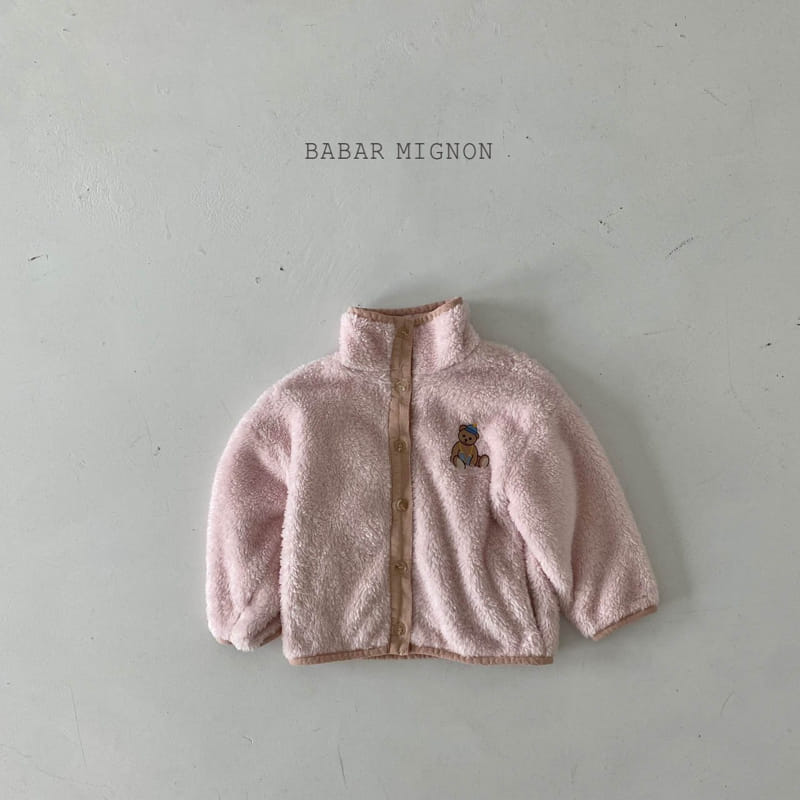 BABAR MIGNON - Korean Children Fashion - #Kfashion4kids - Bear Fleece Jumper - 7