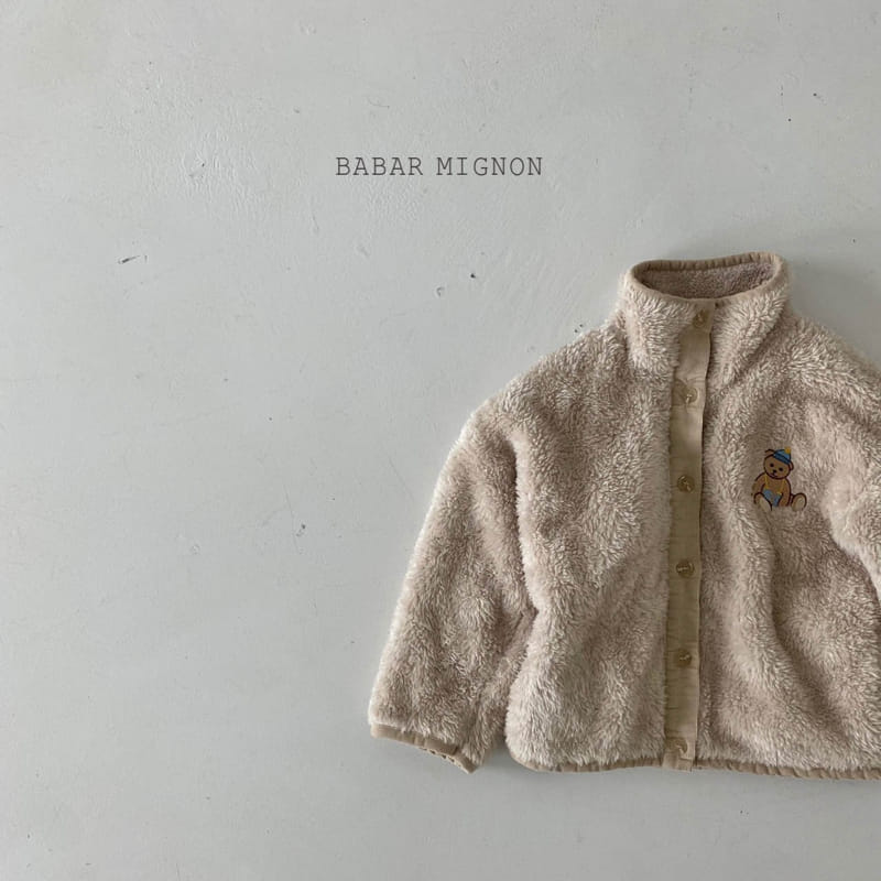 BABAR MIGNON - Korean Children Fashion - #Kfashion4kids - Bear Fleece Jumper - 9
