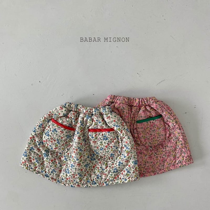 BABAR MIGNON - Korean Children Fashion - #Kfashion4kids - Padding Frill Skirt