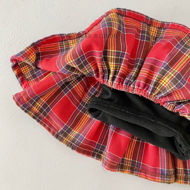 BABAR MIGNON - Korean Children Fashion - #Kfashion4kids - Check Skirt - 6