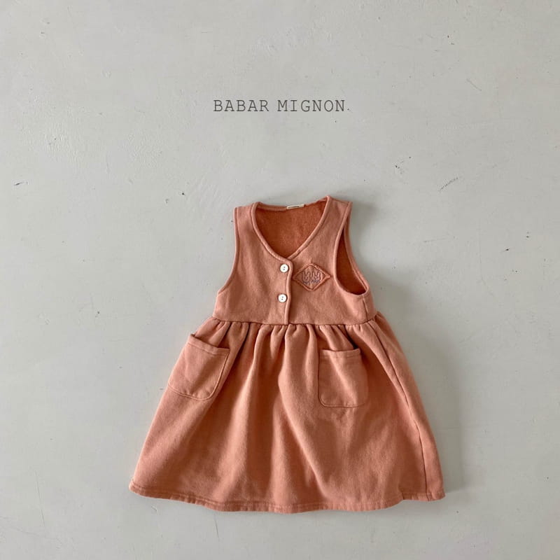 BABAR MIGNON - Korean Children Fashion - #Kfashion4kids - V Sleeveless One-piece - 8