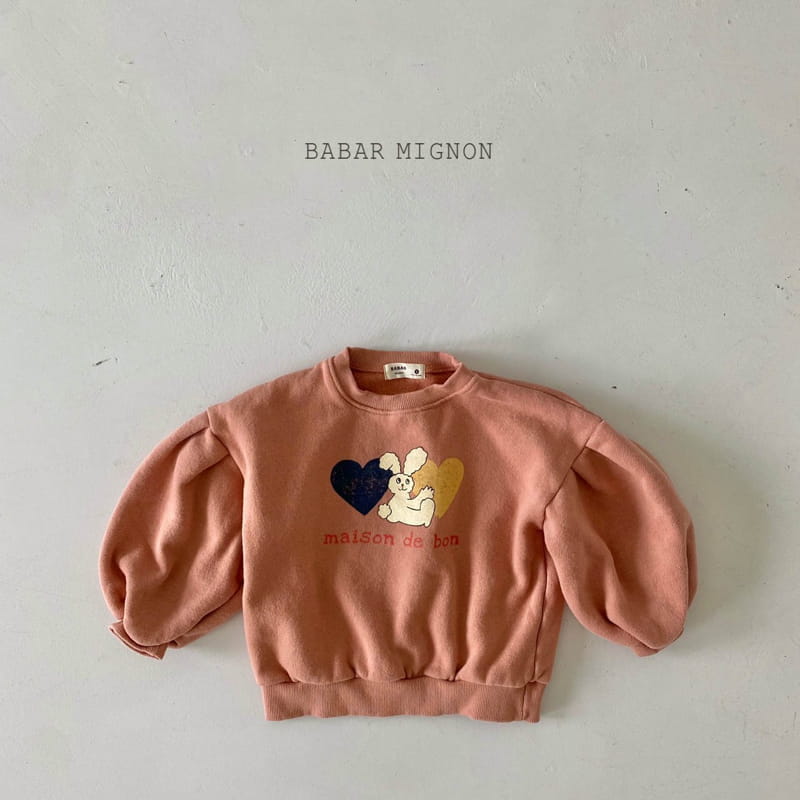 BABAR MIGNON - Korean Children Fashion - #Kfashion4kids - Heart Sweatshirt - 7