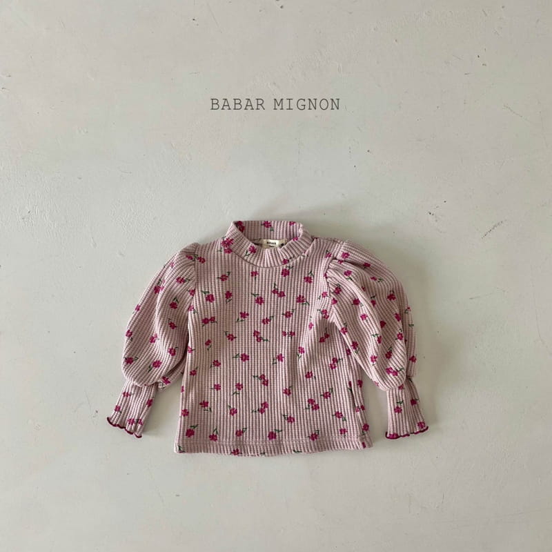 BABAR MIGNON - Korean Children Fashion - #Kfashion4kids - Puff Waffle Tee - 11