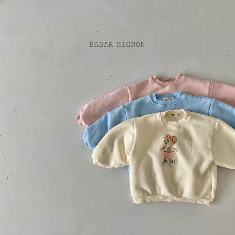 BABAR MIGNON - Korean Children Fashion - #Kfashion4kids - Rolling Sweatshirt