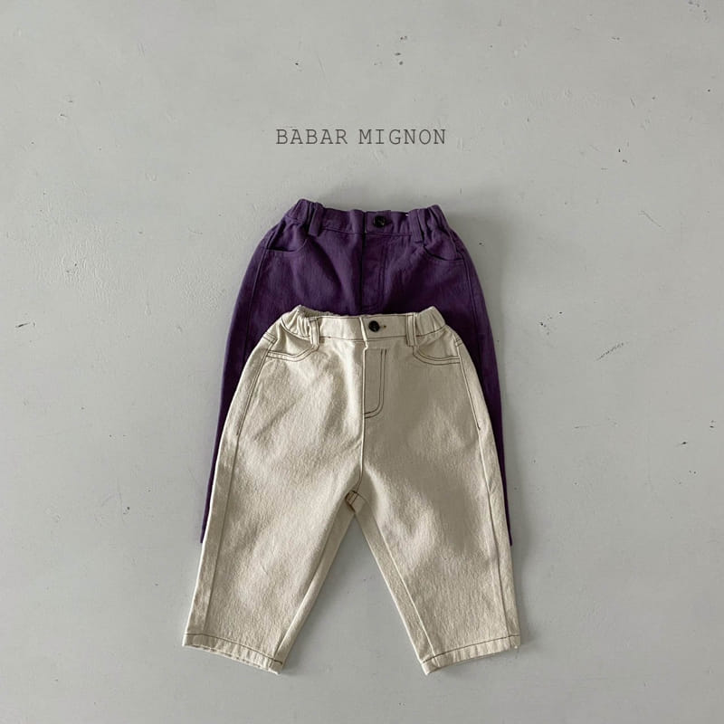 BABAR MIGNON - Korean Children Fashion - #Kfashion4kids - Mind Pants