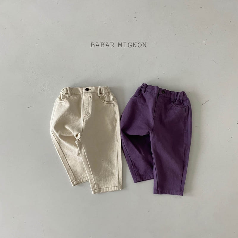 BABAR MIGNON - Korean Children Fashion - #Kfashion4kids - Mind Pants - 3
