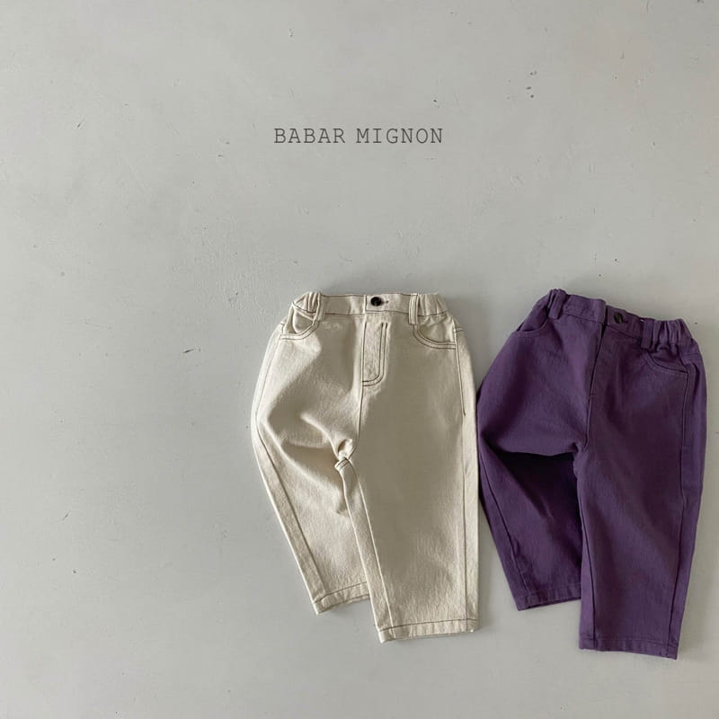 BABAR MIGNON - Korean Children Fashion - #Kfashion4kids - Mind Pants - 5