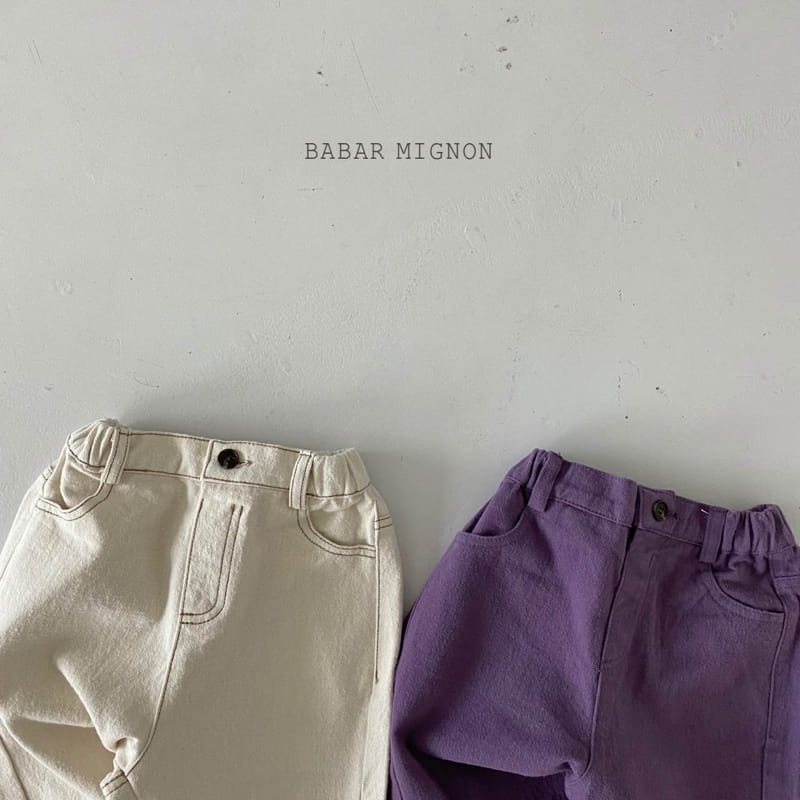 BABAR MIGNON - Korean Children Fashion - #Kfashion4kids - Mind Pants - 6