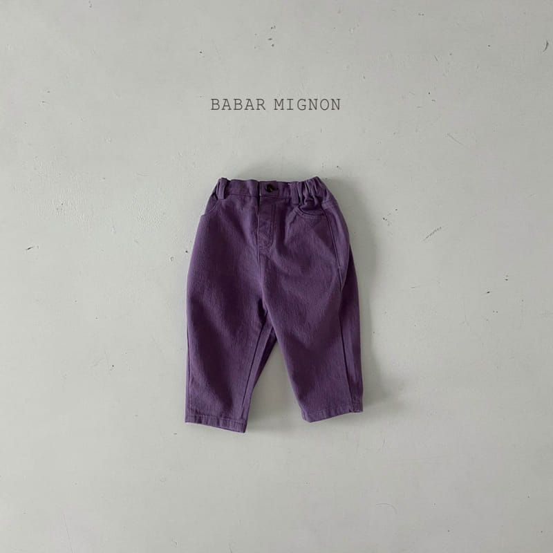 BABAR MIGNON - Korean Children Fashion - #Kfashion4kids - Mind Pants - 9
