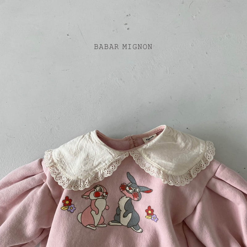 BABAR MIGNON - Korean Children Fashion - #Kfashion4kids - Rabbit Collar Top Bottom Set - 9