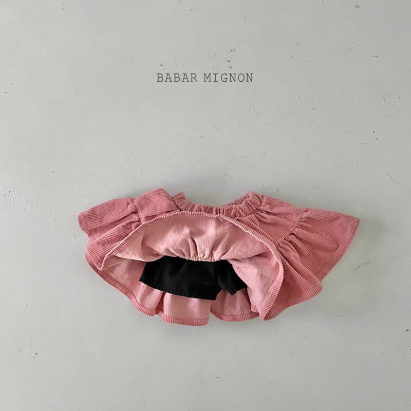 BABAR MIGNON - Korean Children Fashion - #Kfashion4kids - Rib Frill Skirt - 10