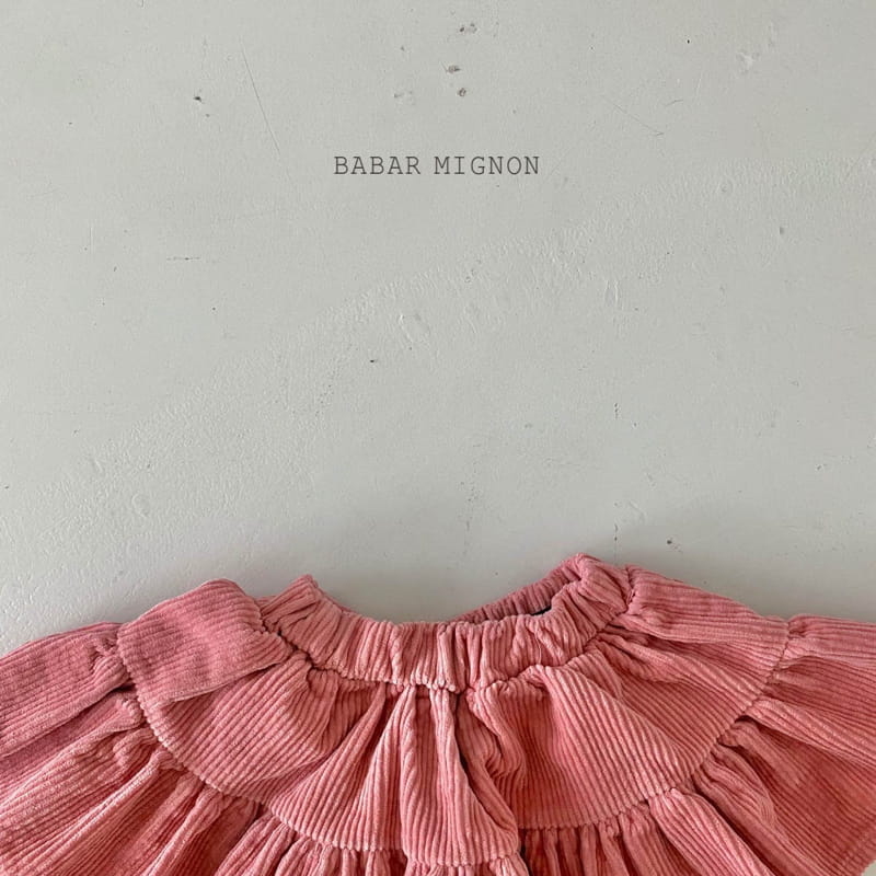 BABAR MIGNON - Korean Children Fashion - #Kfashion4kids - Rib Frill Skirt - 11