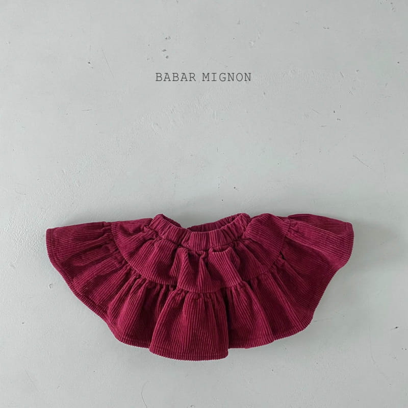 BABAR MIGNON - Korean Children Fashion - #Kfashion4kids - Rib Frill Skirt - 4