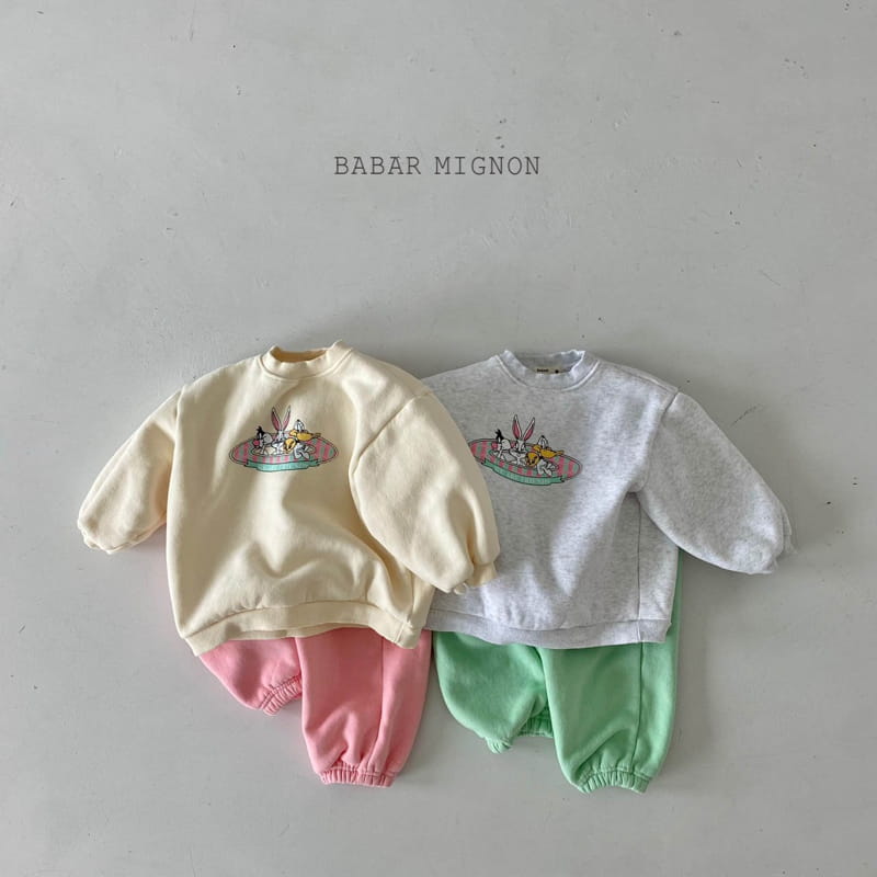 BABAR MIGNON - Korean Children Fashion - #Kfashion4kids - Friends Top Bottom Set