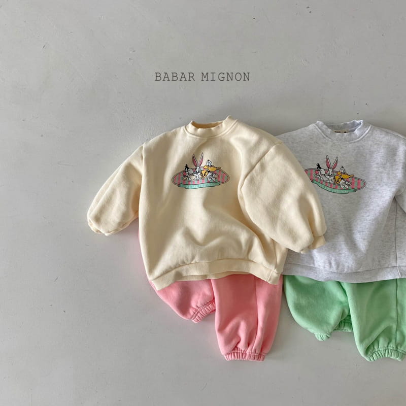 BABAR MIGNON - Korean Children Fashion - #Kfashion4kids - Friends Top Bottom Set - 2