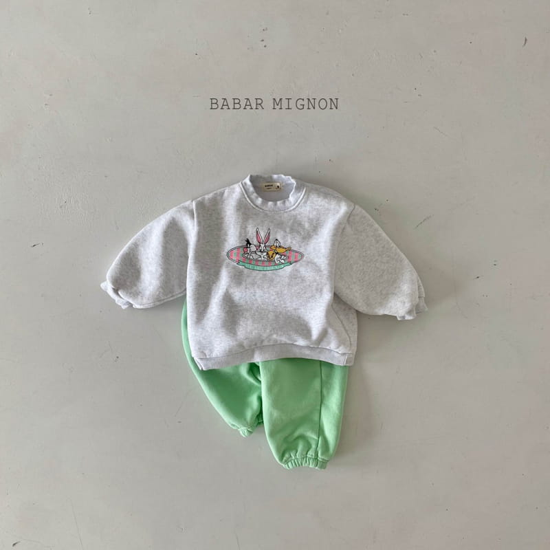 BABAR MIGNON - Korean Children Fashion - #Kfashion4kids - Friends Top Bottom Set - 4