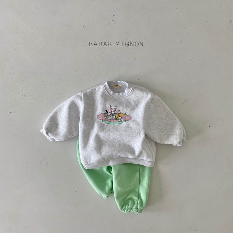 BABAR MIGNON - Korean Children Fashion - #Kfashion4kids - Friends Top Bottom Set - 5