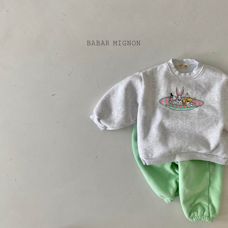 BABAR MIGNON - Korean Children Fashion - #Kfashion4kids - Friends Top Bottom Set - 7